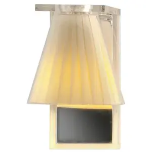 Comparateur de prix : Kartell LIGHT AIR-Applique murale Tissu H21cm Beige