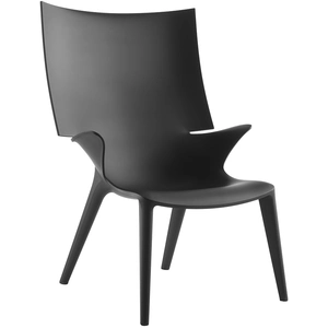 KARTELL fauteuil UNCLE JIM (Noir - Polycarbonate coloré dans la masse) pas cher