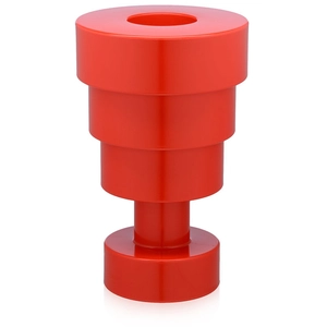 KARTELL vase CALICE (Rouge - Technopolymère thermoplastique coloré dans la masse)