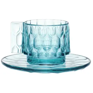 Kartell - Tasse à café Jellies Family - Bleu - Technopolymère thermopl...