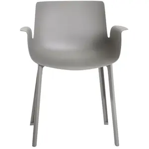 Kartell - Fauteuil Piuma - Gris - Thermoplastique polymère renforcé - Designer Piero Lissoni
