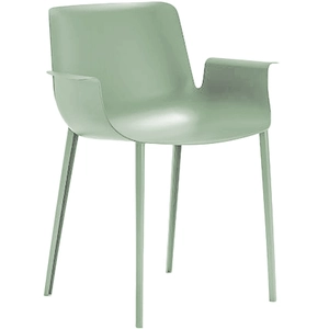 Comparateur de prix : Kartell plume Fauteuil, vert sauge, 3.9 x 77 x 62 cm