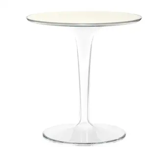 Kartell - Table d'appoint Tip Top - Blanc - PMMA - Designer Philippe STARCK with Eugeni QUITLLETVendu parmyareadesign