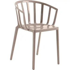 Kartell Set De 2 Chaises Avec Accoudoirs Venice (Gris Tourterelle - Po...Vendu paramazon