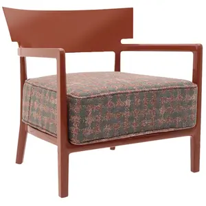 KARTELL fauteuil CARA FANCY (Rouille / Rouille-Beige - polycarbonate c... pas cher