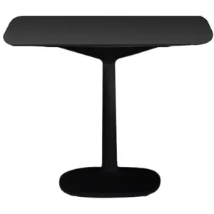 KARTELL table MULTIPLO avec plateau carré 118 cm arrondie et grande ba...