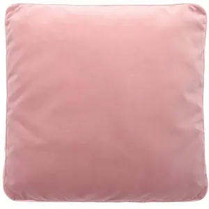 KARTELL coussin pour canapé LARGO 7175 48x48 cm (Rose - Velours) pas cher