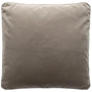 KARTELL coussin pour canapé LARGO 7175 48x48 cm (Gris tourterelle - Ve...