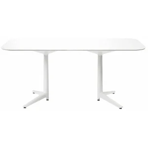 Table à manger blanche 180x90 Multiplo - Kartell
