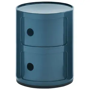 KARTELL table de chevet COMPONIBILI à deux éléments (Bleu - ABS) pas cher
