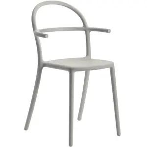 Kartell Set De 2 Chaises Generic C (Gris - Polypropylène)Vendu parmyareadesign