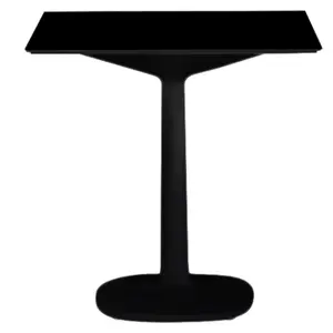 KARTELL table MULTIPLO avec plateau carré 78 cm et petite base carrée ...