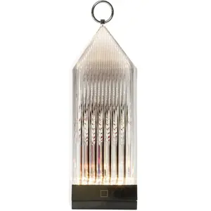Kartell Lantern, Lampe de Table, Fumé, avec Variateur de LumièreVendu parmyareadesign