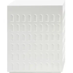 Comparateur de prix : Kartell Tabouret Eur (Blanc - Techno-Polymères Termoplastique)
