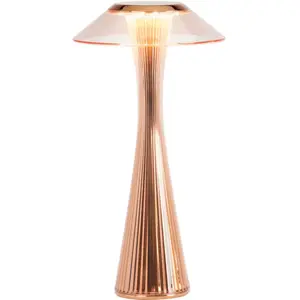Comparateur de prix : Kartell Kartell Space - Lampe À Poser Designer Led, Cuivre