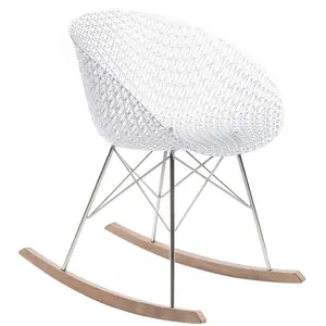 Kartell - Rocking chair Smatrik - Transparent - Bois - Designer Tokujin Yoshioka