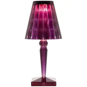 Comparateur de prix : KARTELL lampe de table BIG BATTERY avec câble (Prune - PMMA)