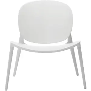 KARTELL fauteuil BE BOP (Blanc - Polypropylène) pas cher