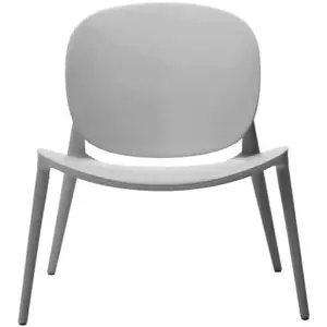 KARTELL fauteuil BE BOP (Gris - Polypropylène)