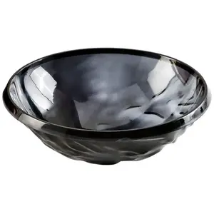 Corbeille à fruits grise fumée Moon - Kartell