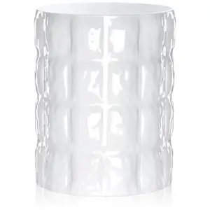 KARTELL vase MATELASSE' Matelassè (Blanc - Teinté dans la masse PMMA) pas cher