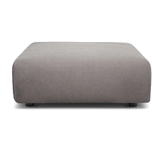 Kartell Pouf Plastics Duo 7090 (Gris - Tissu Nilo)Vendu parmyareadesign