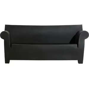 Comparateur de prix : Canapé de jardin 2 places noir 189 cm Bubble Club - Kartell