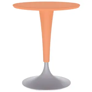 Kartell Table Dr. Na (Orange Clair - Plateau: Smc Anti-Rayures Peint) pas cher