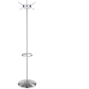 KARTELL portemanteau HANGER (Cristal - Acier brossé et polycarbonate)Vendu parmyareadesign