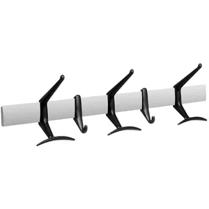 Porte-manteau mural Hanger - noir - Longueur 60 cm KartellVendu parmyareadesign