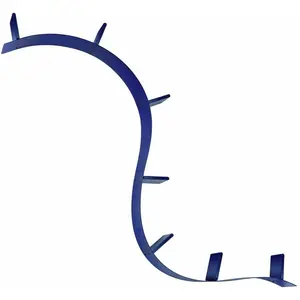 Etagère bleue cobalt 320 cm Bookworm - KartellVendu parmyareadesign
