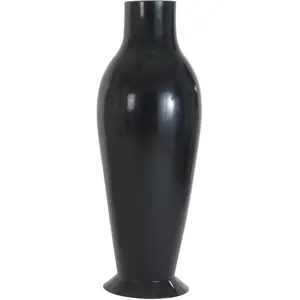 KARTELL vase MISSES FLOWER POWER (Noir brillant - Polyéthylène)