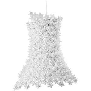 Kartell Bloom, Lampe à Suspension, Blanc, Avec FleursVendu parmyareadesign