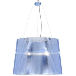 Suspension GE' - bleu clair transparent Kartell pas cher