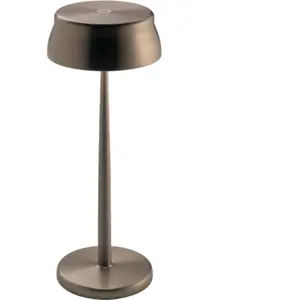 Comparateur de prix : Zafferano - sister light Lampe de table Wi-fi Smart led Cuivre rechargeable et dimmable