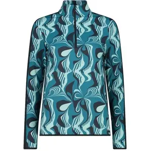 Cmp Col roulé Softech pour femme avec imprimé - Bleu non défini D38 pas cher