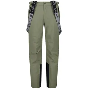 Comparateur de prix : CMP - Salopette Stretch Polyester - Pantalon de ski taille 46, vert olive