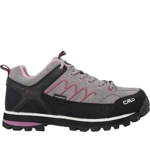 CMP Moon Low Wmn WP - Chaussures randonnée femme Cemento / Fard 40 pas cher