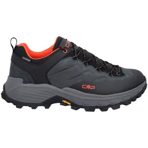 CMP Huranus Low WP - Chaussures randonnée homme Antracite / Arancio 39 pas cher