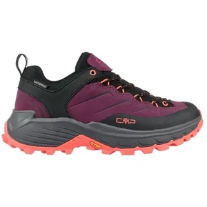 CMP Huranus Low Wmn WP - Chaussures randonnée femme Plum / Antracite 37 pas cher