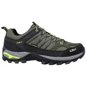 CMP Rigel Low WP - Chaussures randonnée homme Jungle / Yellow Fluo 47 pas cher