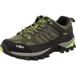 Comparateur de prix : CMP Rigel Low WP - Chaussures randonnée homme Jungle / Yellow Fluo 43