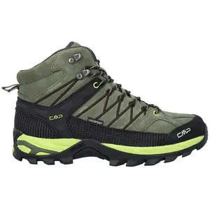 CMP Rigel Mid WP - Chaussures randonnée homme Kaki / Acido 44 pas cher