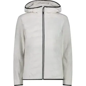 Comparateur de prix : Cmp Veste Hybrid Fix Hood blanc 38