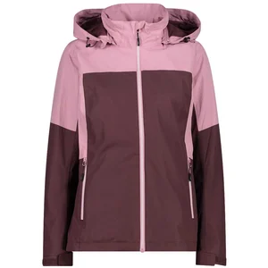 Cmp Veste imperméable à capuche zippé femme violet L pas cher