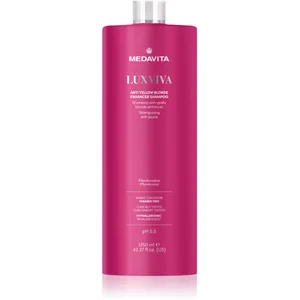 Medavita LUXVIVA Anti-Yellow Shampoo shampoing protecteur de couleur c... pas cher