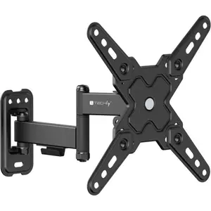 Techly support mural pour TV 13-43" LED/LCD 20kg pivotant inclinable