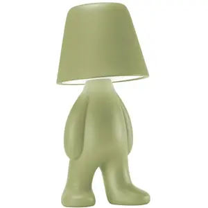 QEEBOO lampe de table BIGGER BROTHERS (Green Khaki - Polycarbonate rec... pas cher