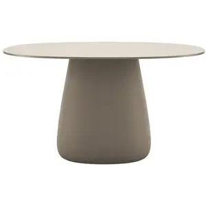 QEEBOO table pour l'extérieur COBBLE avec le plateau en HPL 135 cm (Ot...