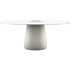 QEEBOO table pour l'extérieur COBBLE BUCKET avec le plateau en HPL 190... pas cher